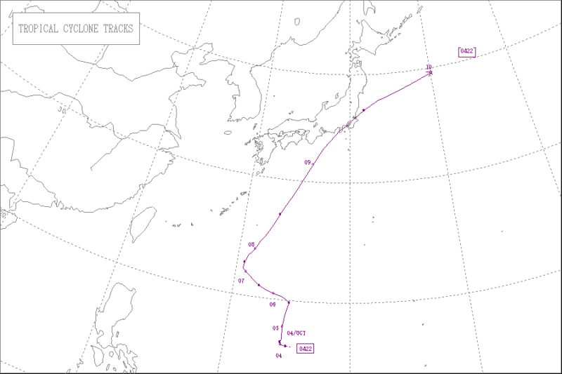 2004年台風第22号