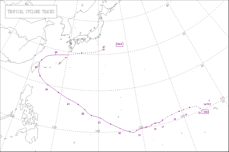 2004年台風第24号