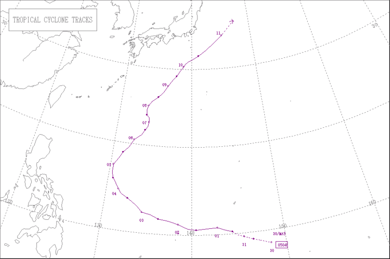 2005年台風第4号