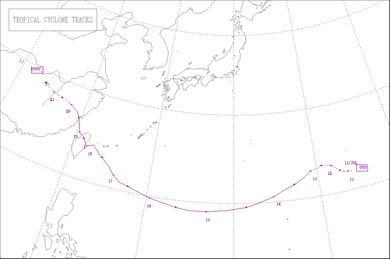 2005年台風第5号