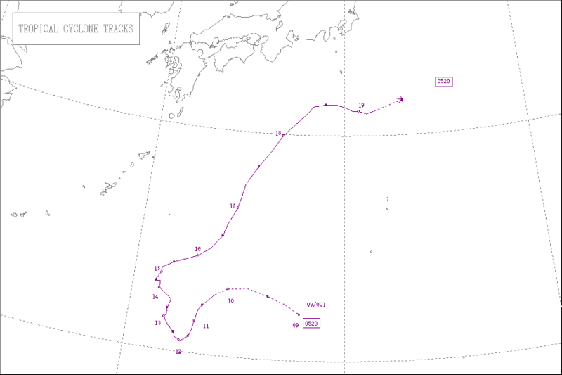 2005年台風第20号