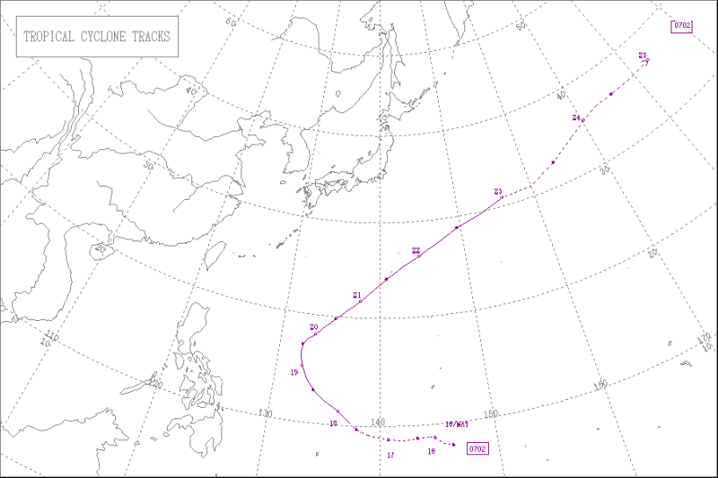 2007年台風第2号