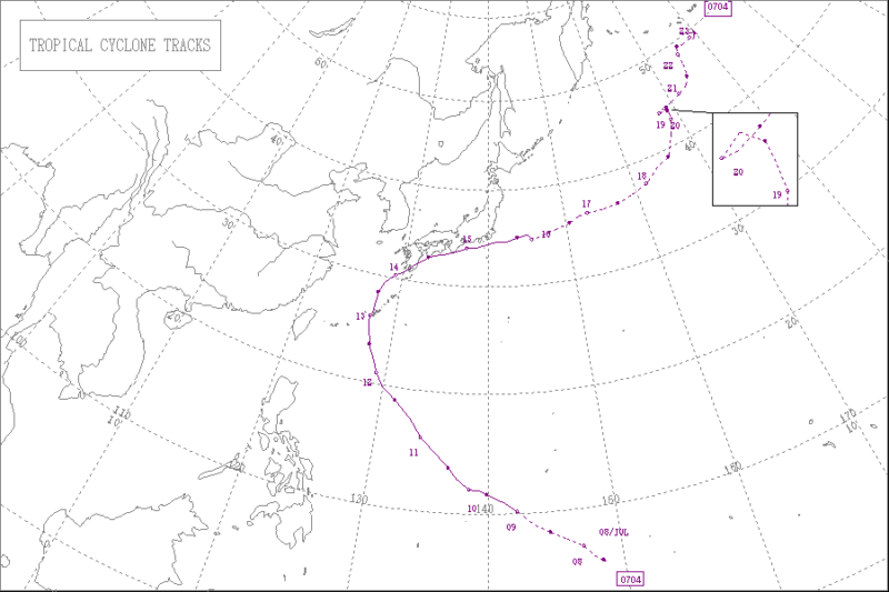 2007年台風第4号
