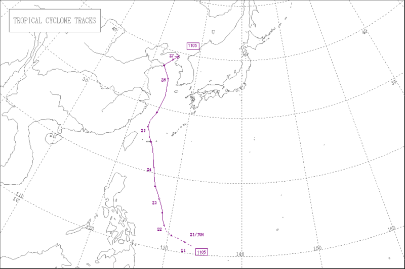2011年台風第5号