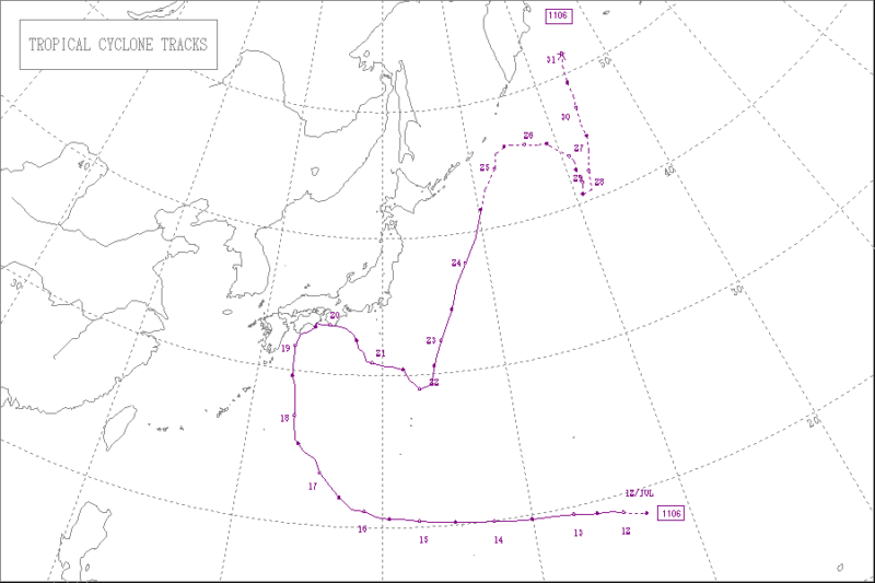 2011年台風第6号
