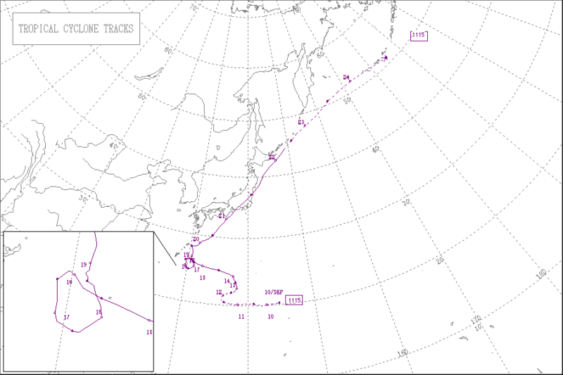 2011年台風第15号