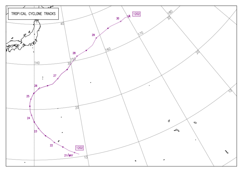 2012年台風第2号