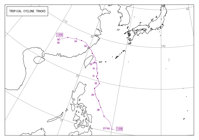2012年台風第9号