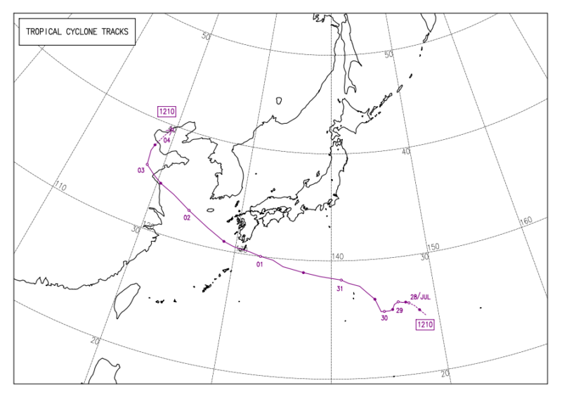 2012年台風第10号