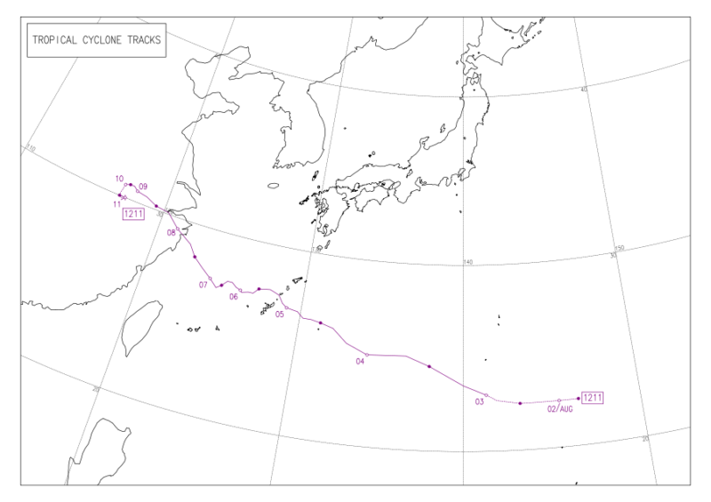 2012年台風第11号