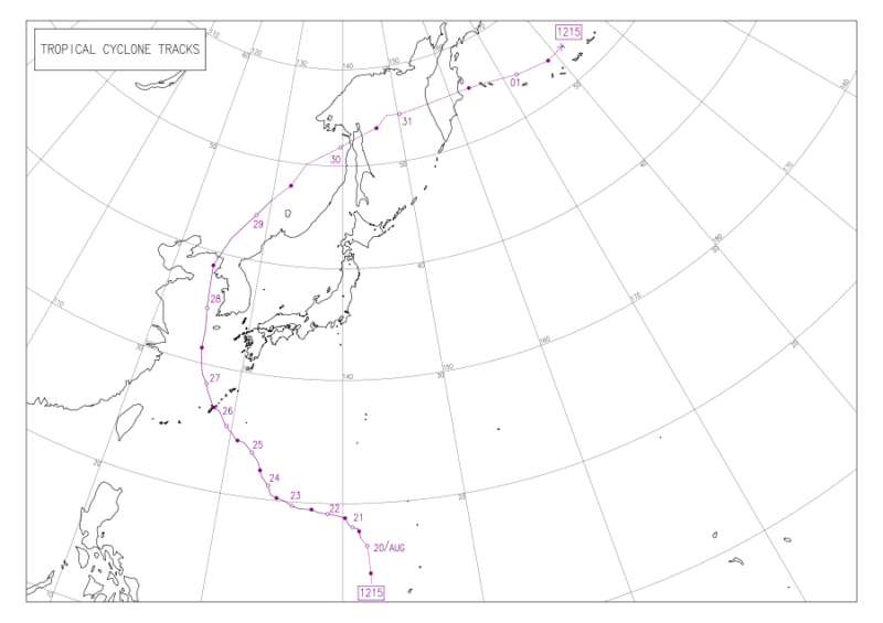 2012年台風第15号