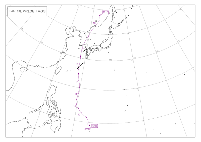 2012年台風第16号