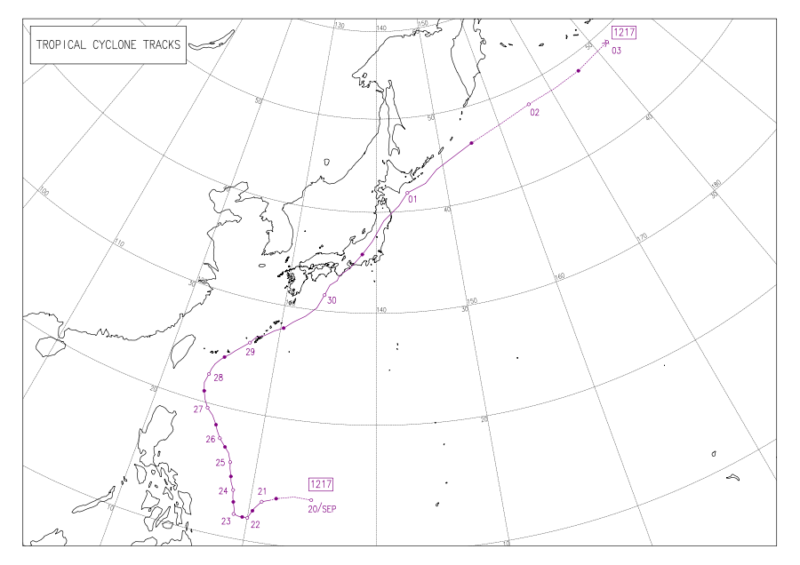 2012年台風第17号