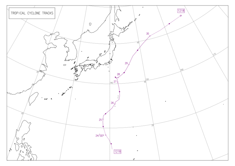 2012年台風第18号