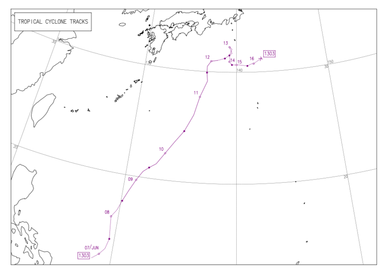 2013年台風第3号