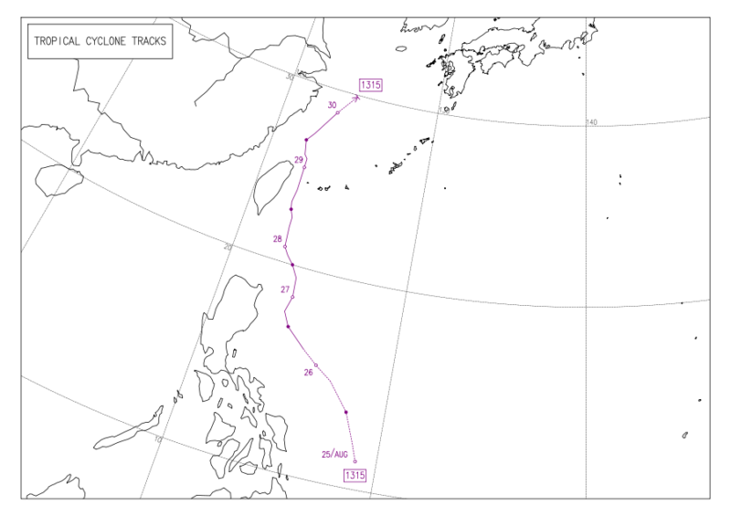 2013年台風第15号
