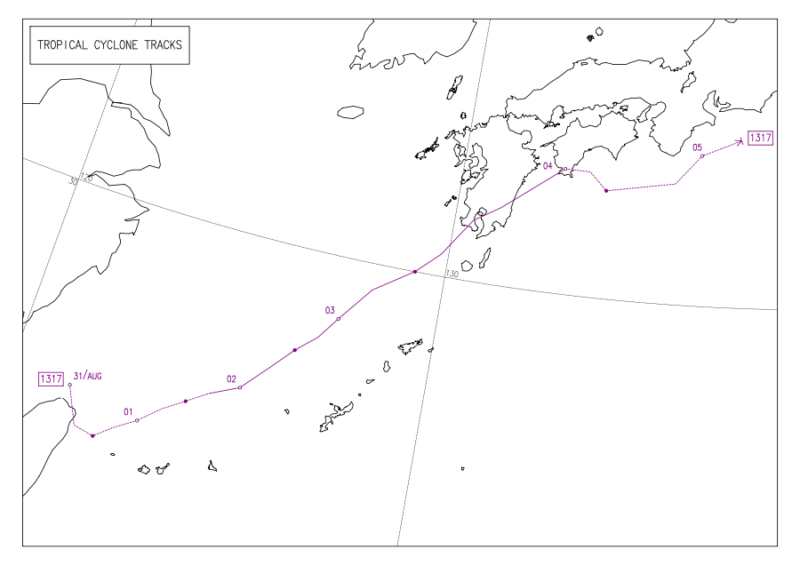2013年台風第17号