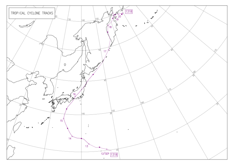 2013年台風第18号