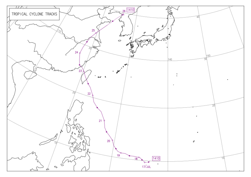 2014年台風第10号