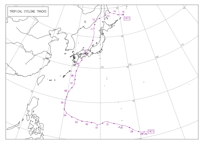 2014年台風第11号