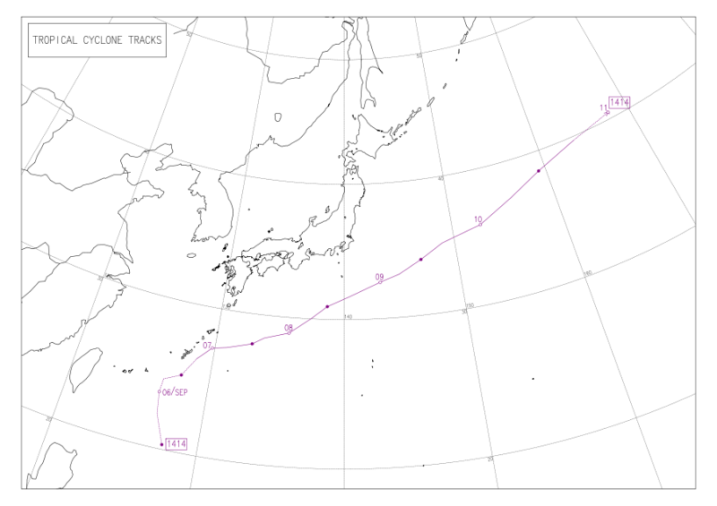 2014年台風第14号