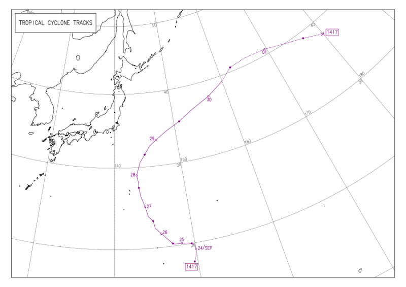 2014年台風第17号