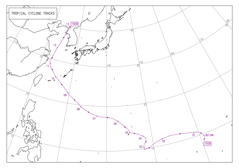 2015年台風第9号