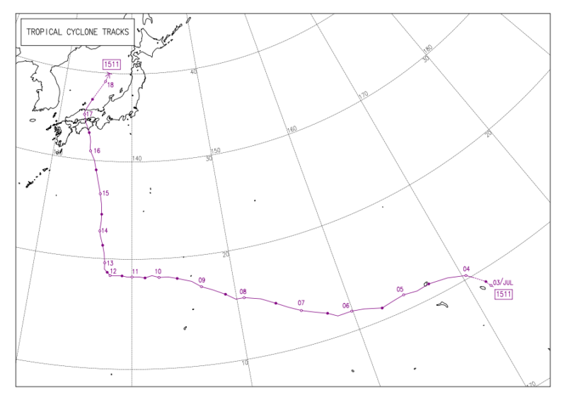 2015年台風第11号