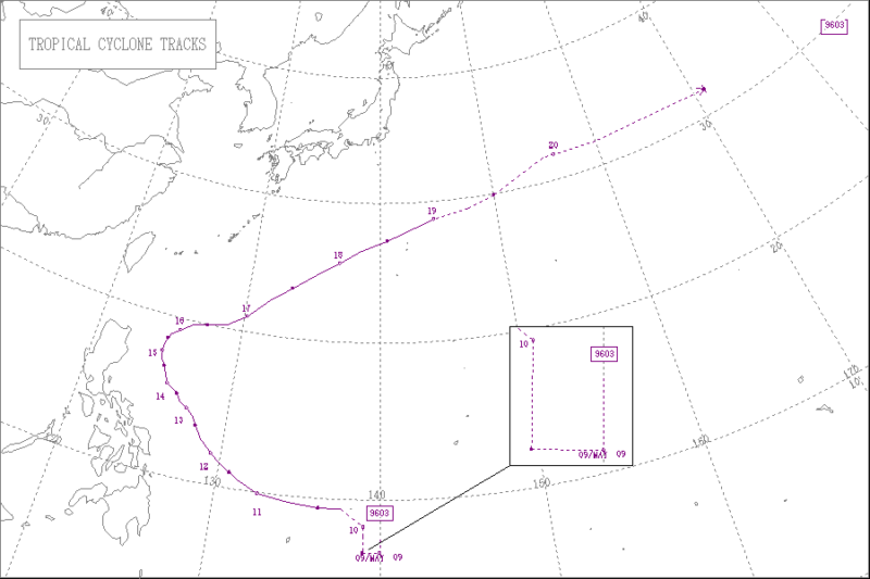 1996年台風第3号