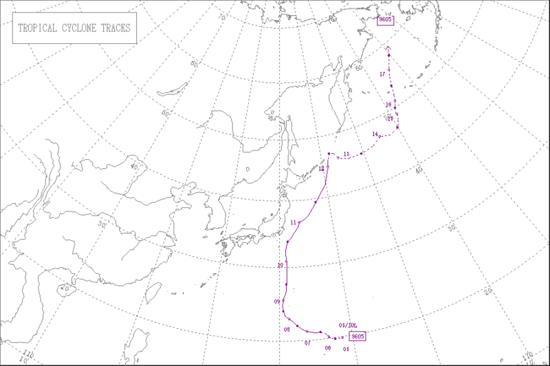 1996年台風第5号