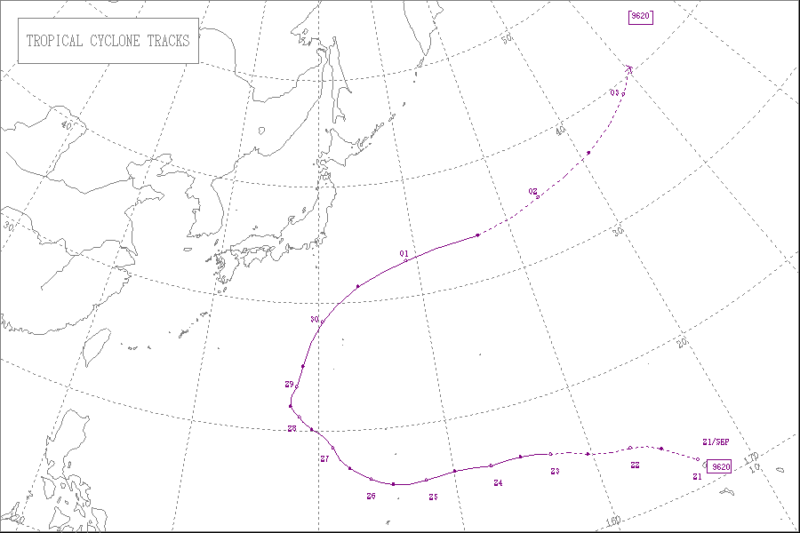 1996年台風第20号