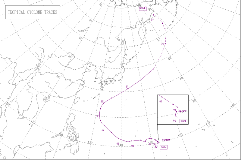 1996年台風第24号