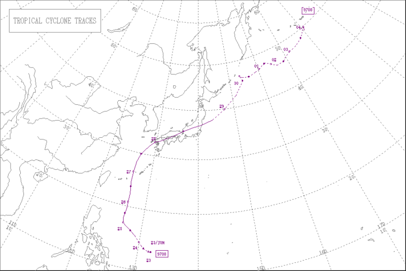 1997年台風第8号