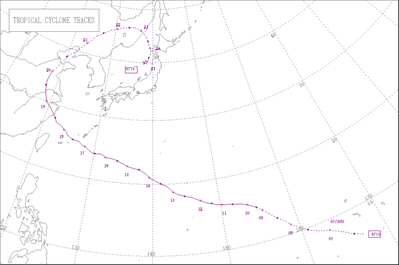 1997年台風第13号