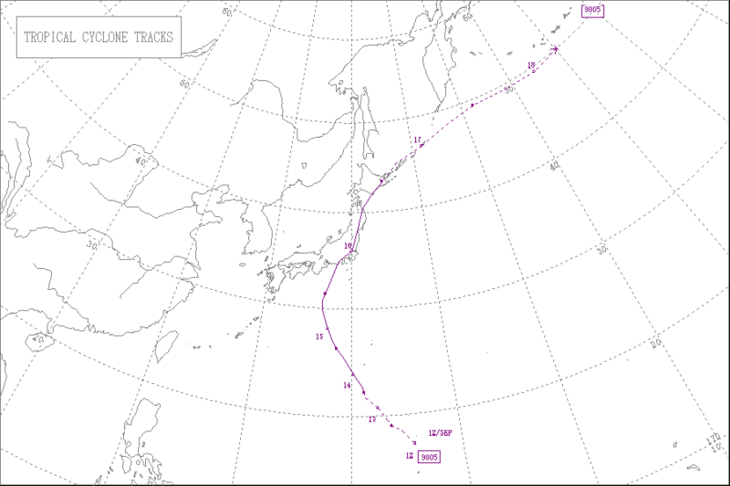 1998年台風第5号