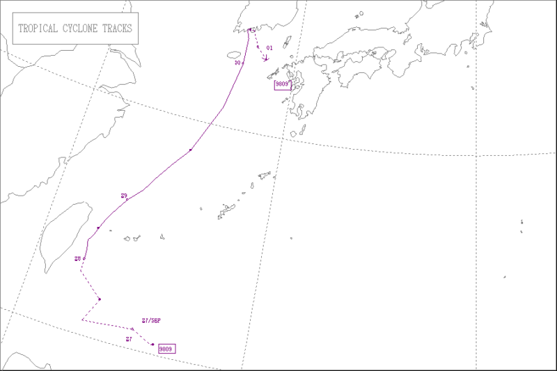 1998年台風第9号