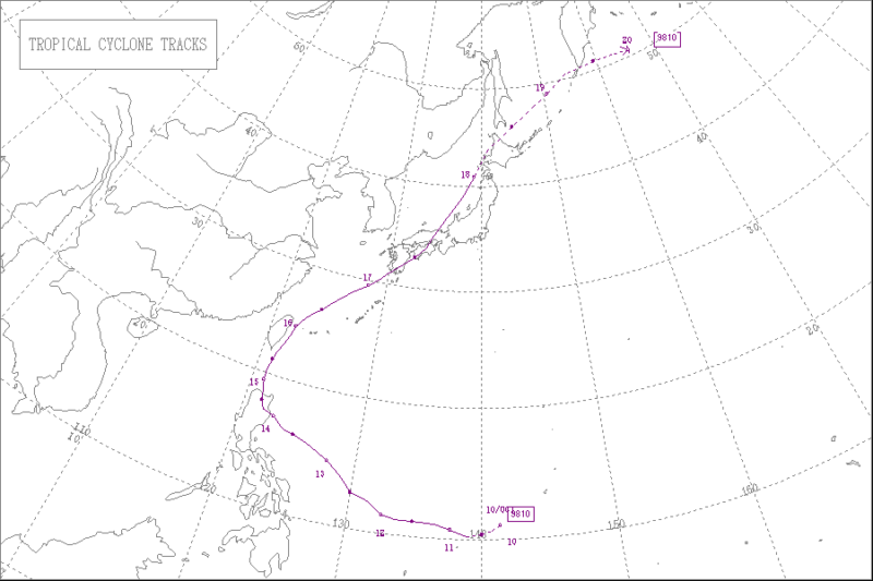 1998年台風第10号