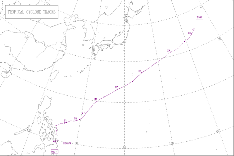 1999年台風第1号