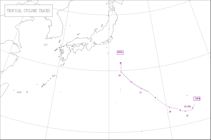 1999年台風第4号