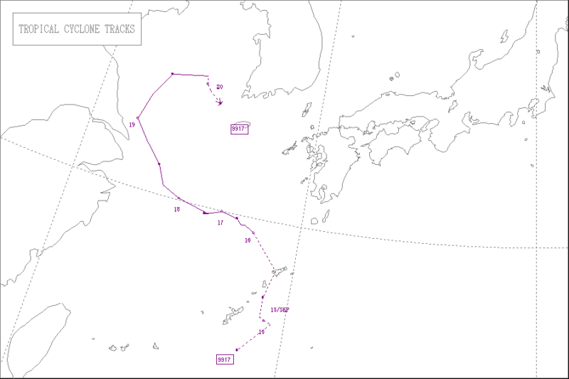 1999年台風第17号