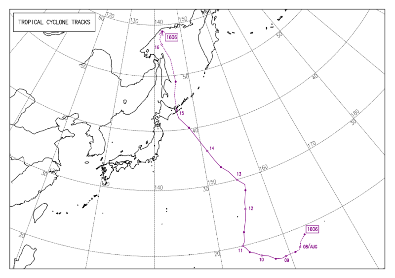 2016年台風第6号