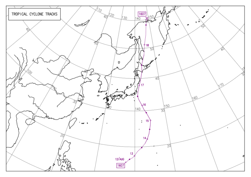 2016年台風第7号