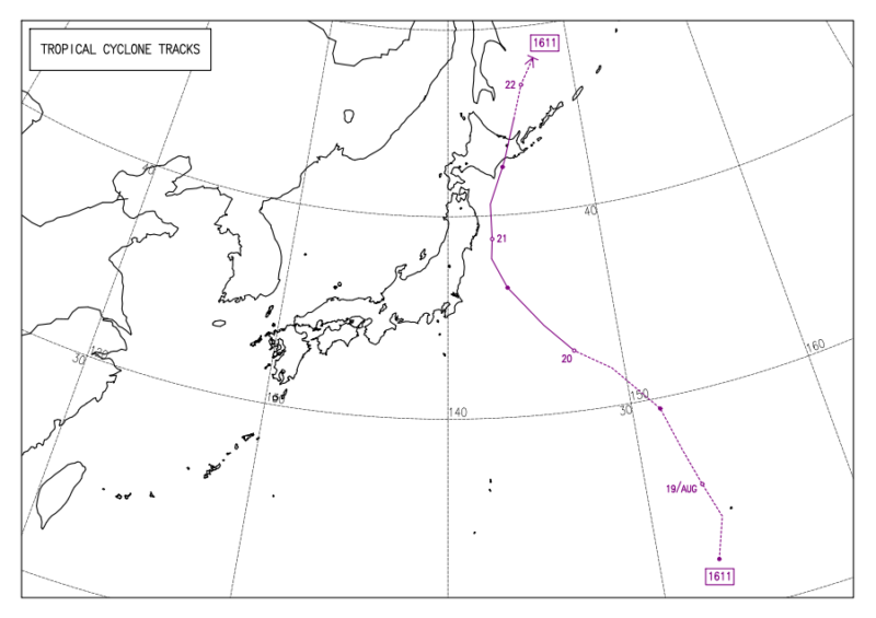 2016年台風第11号