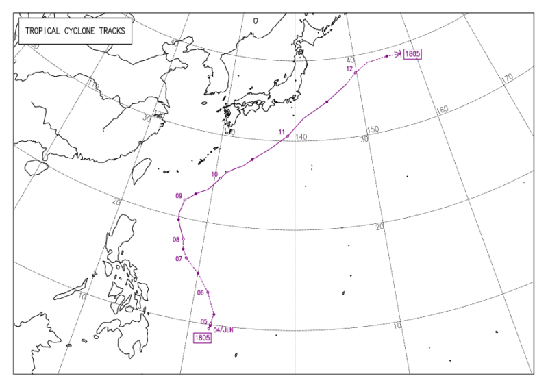 2018年台風第5号