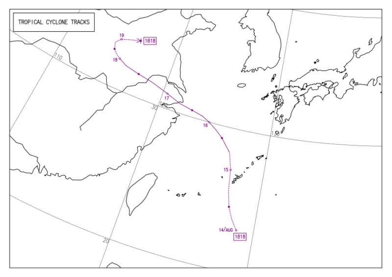 2018年台風第18号