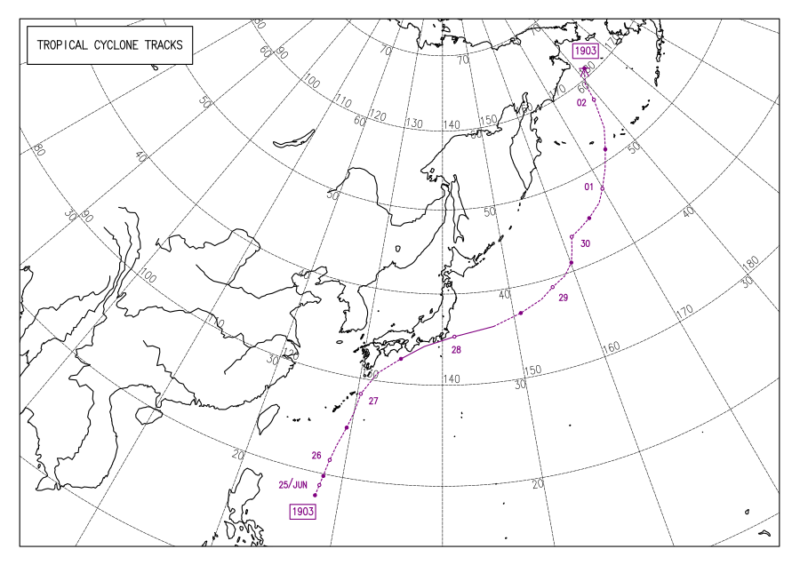 2019年台風第3号