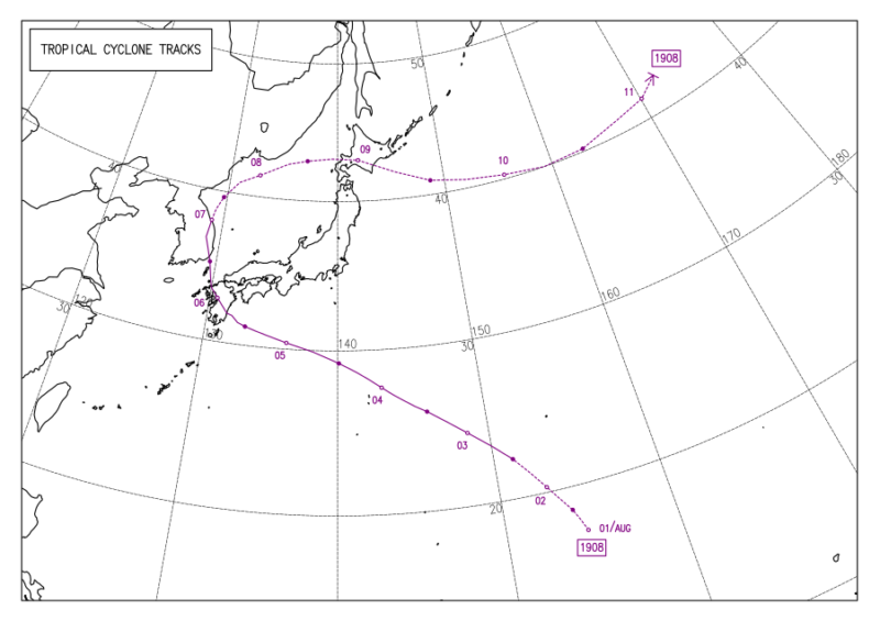 2019年台風第8号