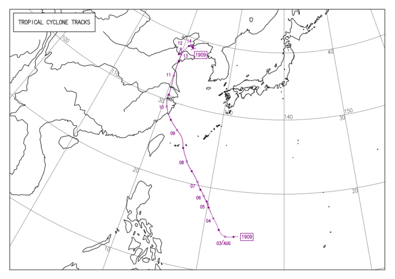 2019年台風第9号