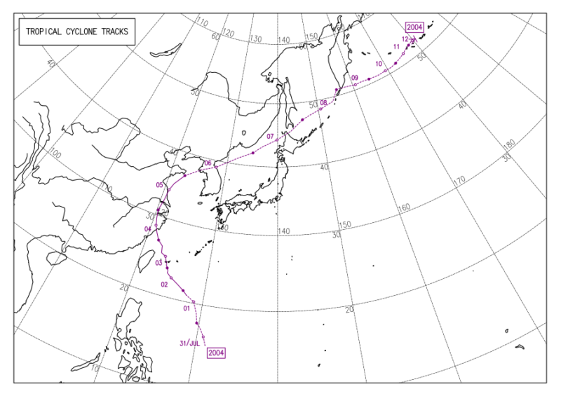 2020年台風第4号