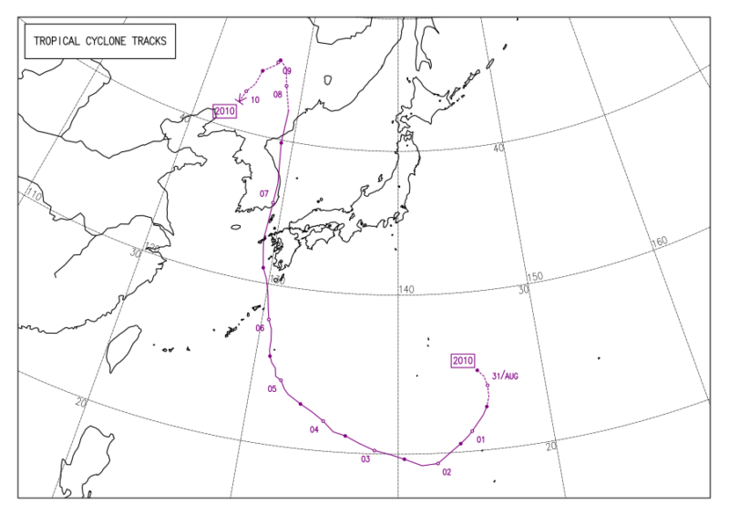 2020年台風第10号